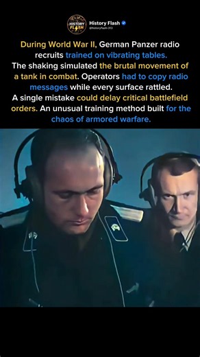 How Germany Trained Tank Radio Operators for Battlefield Chaos #shotrs