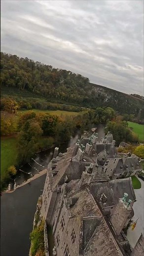 Château de Walzin (Belgique) – Sublimé par drone | INSPIDRONE