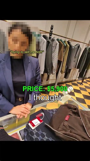 Asking Gucci why everything is so cheap 😂 #gucci