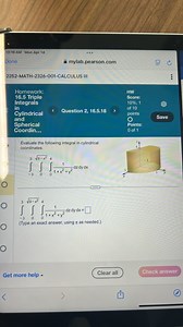 10:16 AM Mon Apr 14Donemylab.pearson.com2252-MATH-2326-001-C... | Filo