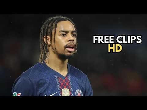 Bradley Barcola PSG 1080p FHD Free Clips & Scene Pack ~ No Watermark