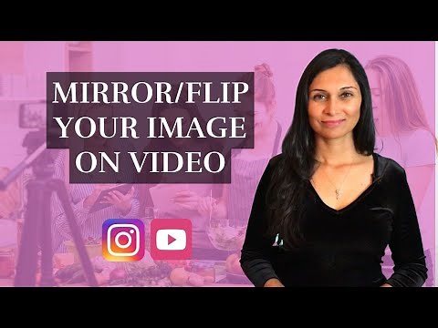 Mirror/flip your image on video