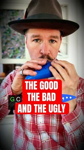 The Good the Bad and the Ugly Ocarina Tutorial #ocarina #tutorial