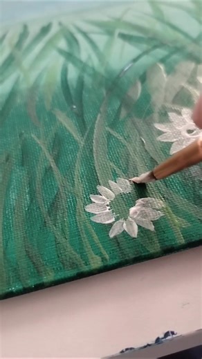 131 #painting #flowers #acrylicpainting #embroidery #art #artclass #watercolorpainting #artworkshop