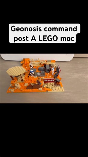 Geonosis command post A moc #starwars #gaming #battlefront2 #xbox #lego