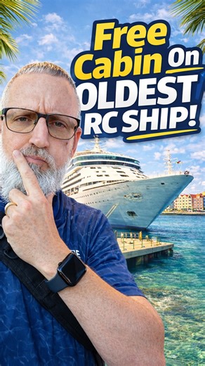 Adventures In Retirement on Instagram: "We just boarded the oldest and smallest ship in Royal Caribbean’s fleet… and this is our FREE cabin 👀🛳️ Cabin 2626 on Grandeur of the Seas. Vintage remote. Tiny “big screen” TV. Ancient phone ☎️ But the craziest part? NO refrigerator! We’ve been on 73 cruises and I’ve never seen that…. EVER! Would you sail this ship? I’ll give my final verdict in 7 days. #royalcaribbean #grandeuroftheseas #cruiselife #freecruise"