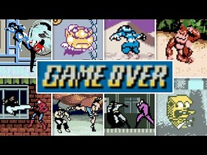 20 Game Boy Color Games Death Animations & Game Over Screens
