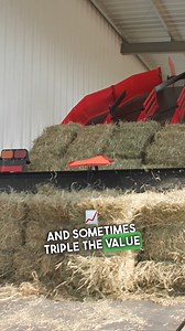 1.6K views · 71 reactions | We understand that time is money, so let us do the work for you! 3 REASONS TO REBALE HAY  bit.ly/Rebaler ♻️ ✅ Tease apart your large round bales in less than 2 minutes to convert them into small square bales! Make your rebaling operation more efficient and more profitable with huge time, labour cost and fuel savings. #Balefeeder #Farming #ranching | Hustler Equipment | Facebook