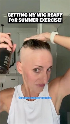 How to Wear a Tape Wig for Summer Workouts: Step by Step Tutorial | UniWigs The Duchess