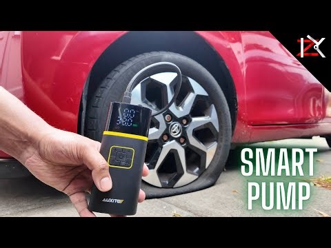 How To Use A SMART Air Pump - AUXITO Air Pump Compressor - Pump Tyres & Balls FAST