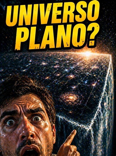 🌌 O universo pode ser plano… e isso é muito estranho 😳 Pode parecer loucura, mas a ciência sugere que o universo inteiro pode não ter “curvatura” — ou seja, ele pode ser plano. Isso significa que, em escalas gigantescas, as regras do espaço podem ser bem diferentes do que imaginamos. Neste vídeo, você vai descobrir o que significa um universo plano, como os cientistas chegaram a essa conclusão e por que isso pode mudar tudo o que sabemos sobre a realidade. ⚠️ O mais bizarro? Se isso for verdad