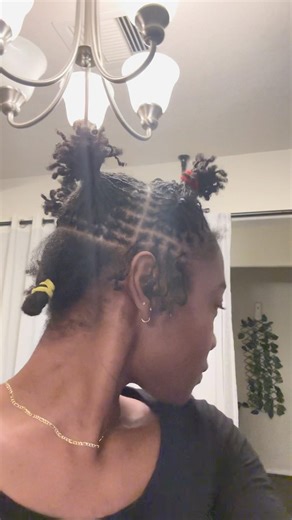 Trust the process 🌱#sisterlocks #locjourney #microlocs