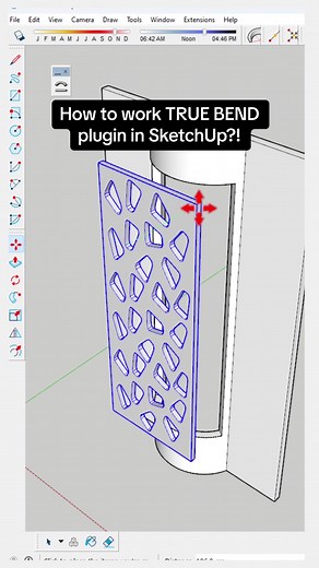 SketchUp Tutorial: Using the TRUE BEND Plugin for Architectural Design