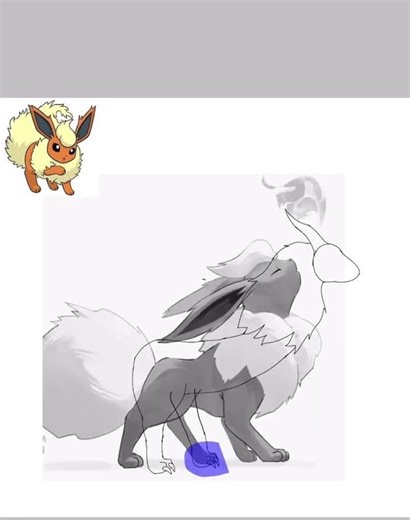 Flareon dragon form