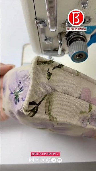 3D wrapped corners Sewing Tutorial #sewing #sewinghacks #zipping