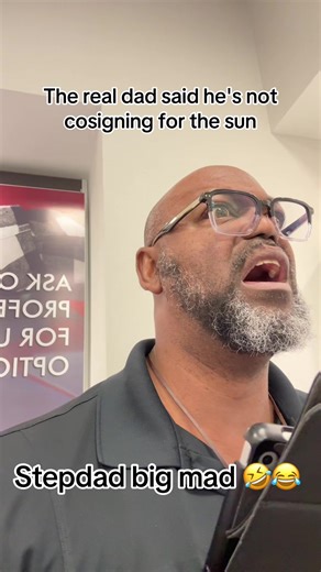 The real dad did not cosign for his son and now the stepdad is big mad#foryou #fypage #funny car videos#atlanta #funnycarsalesman