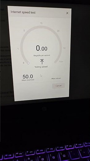 50 Mbps broadband speed test 🔥