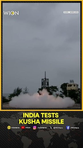 India Successfully Conducts Maiden Flight Test Of Kusha Air Defence Missile | WION Shorts