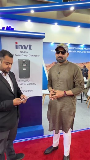 M R solar expo solar 2026 invtgd100 solar expo invt viral#solartubewell #viral#foryou#expo2026solar#invt *INVT GD100-PV for Solar Expo 2026 - Booth Guide* ### *1. What to Display at Solar Pakistan 2026* *Expo Centre Lahore, 17-19 April 2026, Hall 1* *Star Product: INVT Goodrive100-PV Solar Tubewell VFD* This is Pakistan’s product for farmers. Put it front and center. ### *2. Best Models to Demo on Booth* | Model | Tubewell Size | Demo Setup | Why for Expo | | **GD100-011G-4-PV** | 15HP / 11kW |