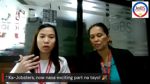 Join Juvy and Chuchie from JobsGlobal.com Cebu for today's Livestream! 🫶🏻 Get updates on job openings abroad, fun games, trivia, and a special invite to our FREE Europe Career Orientation this Nov 13–14 in Makati & Cebu! 🇪🇺 | JobsGlobal.com Philippines