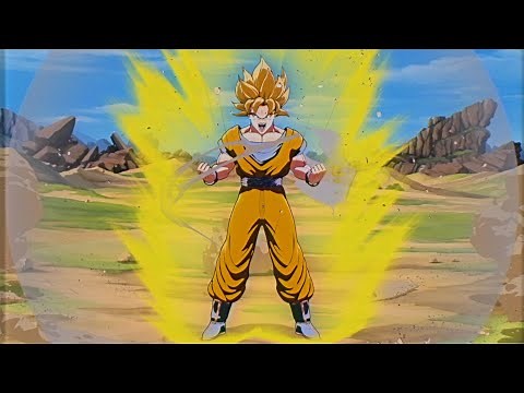 DBZ - Goku's Super Saiyan Transformation!! (CG)