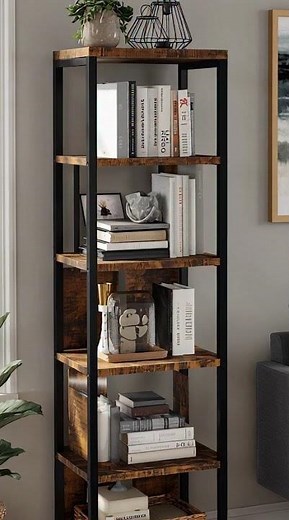Small Space Storage Hack! Tutotak 6-Tier Bookshelf