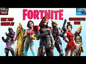 Fortnite On i3 2nd Gen\\Firepro v4900 | 5Min''Benchmarks''