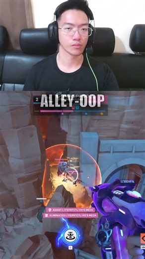 cool wrecking ball juno combo (Overwatch 2 Season 20) #overwatch2 #gaming #overwatchclips