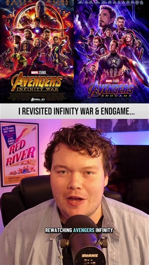 I just rewatched Avengers Infinity War & Endgame for the first time in forever, so let’s talk about them