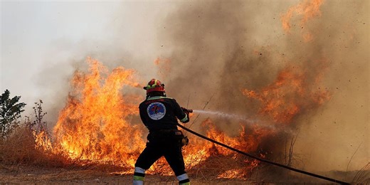 New Greece wildfires spark just days after deadly weekend blaze amid prolonged drought