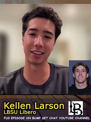 Always good to have someone on the court you can always look to that will be positive. Also having that guy that is tension breaker is also good to have! Here @kellenlars shares who on the team are those people! I'm not surprised a Canadian is the guy that is positive with the good energy :) @lbsumvb @skylervarga @lbsuathletics #NCAAVolleyball #CollegeVolleyball #NationalChampions #ChampionshipCulture #LongBeachState #LBSU #GoBeach #BigWestVolleyball