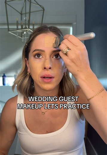 girlies how’d I do??? #wedding #weddingguestmakeup #makeup | makeup wedding guest