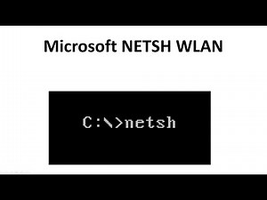 Microsoft NETSH WLAN