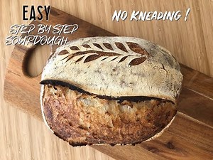 Step By Step Sourdough // Easy Sourdough // Coil Folding