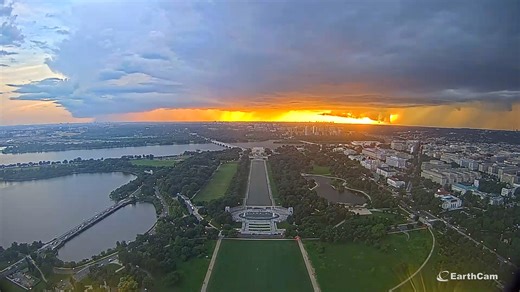EarthCam recently caught this epic storm during sunset from our WAMO cam! | EarthCam