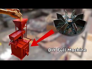 Wheat Cleaning Machine Manufacturing | DIY Wheat Sifter & Grain Separator Made in Workshop