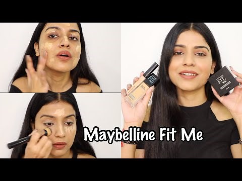 Makeup Routine With Maybelline Fit Me Range | Base Makeup That is #SKINFITMASKFIT