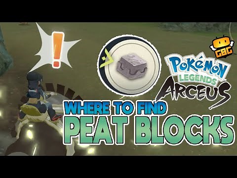 Pokémon Legends: Arceus - How to Get Peat Blocks