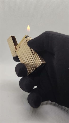 Dupont Ligne 2 Long Lighter – First Strike Flame & Perfect Ping