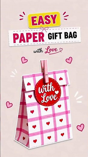 How To Make a Paper Bag | Gift Bag Making