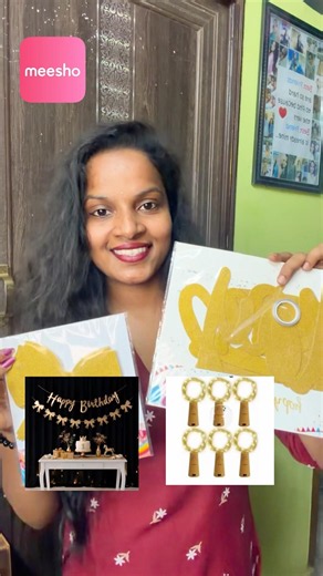 Budget friendly decoration items #meesho #birthday #decoration #pinterest #birtdaydecoration #viral