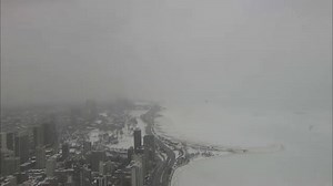 CHILLY TIME-LAPSE: Watch as the snow blows into the Chicago area. View the entire video here: http://go.wgntv.com/1MVtGH | WGN TV