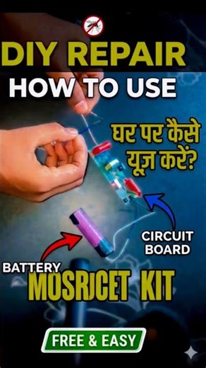 Mosquito Bat Circuit Repairing & High Voltage Testing