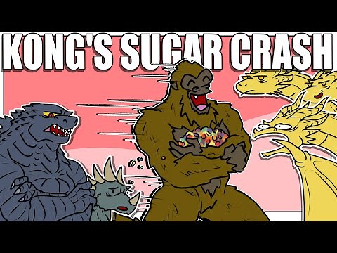 Godzilla & Kong's Sugar Crash (Godzilla Comic Dub)