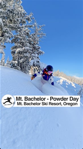 Pure powder at Mt Bachelor in Oregon. Deep turns, face shots, and fresh tracks all morning. Nothing beats weaving through trees with snow flying everywhere. That’s what a real Powder Day feels like. 🎿❄️ DeafNation Visit Bend Oregon #joeltravel #DeafNation #MtBachelor #Bend #Oregon #skiing #ThisIsBend | Joel Barish