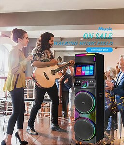 [Hot Item] Karaoke Cinema Multimedia Speaker System LED display Android WiFi Bluetooth KTV Subwoofer Speaker