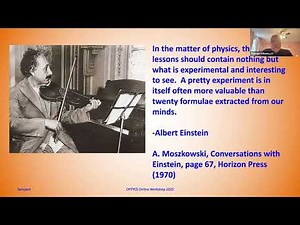 Demonstrations in your physics class (workshop) - 2025-Oct-17