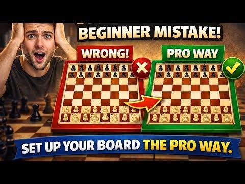How to Set Up a Chess Board (Step-by-Step for Beginners)