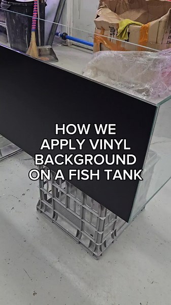 Transform Your Fish Tank with Vinyl Wraps! | Step-by-Step Guide