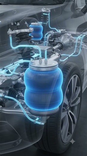 how work air suspension #ai #engineering #car